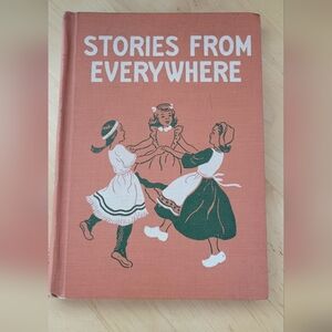 VTG HC Stories From Everywhere Vintage Book 1955 Edition, Former School Library